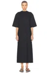 Wardrobe.nyc Ruched Jersey Maxi Dress
