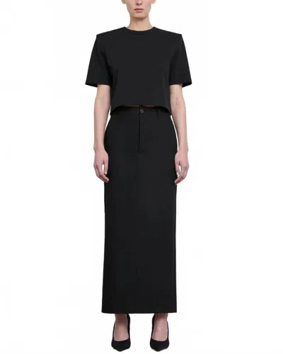Wardrobe.nyc The Shoulder Pad Shirt In Black