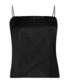 Wardrobe.nyc Thin Shoulder Strap Suspenders In Black