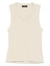Wardrobe.nyc Scoop-neck Tank Top
