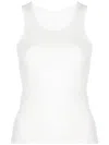 Wardrobe.nyc Release 04 Ribbed Tank Top In White