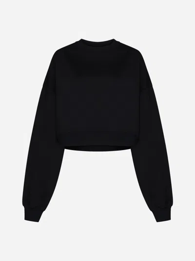 WARDROBE.NYC TRACK COTTON SWEATSHIRT