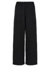 Wardrobe.nyc Wardrobe. Nyc Semi Matte Track Pants Black In Black
