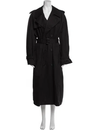 Pre-owned Wardrobe.nyc Trench Coat In Black