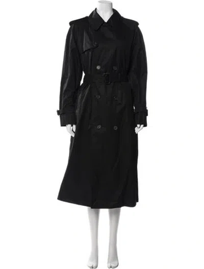 Pre-owned Wardrobe.nyc Trench Coat In Black