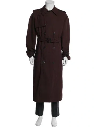 Pre-owned Wardrobe.nyc Trench Coat In Brown