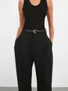 Wardrobe.nyc Wide-leg Pleated Trousers