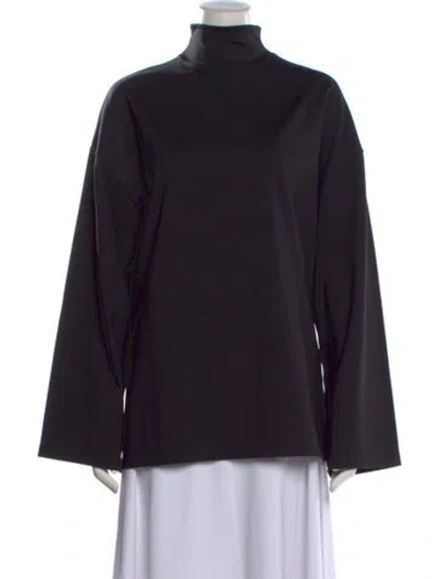 Pre-owned Wardrobe.nyc Turtleneck Long Sleeve Top In Black