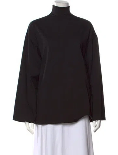 Pre-owned Wardrobe.nyc Turtleneck Long Sleeve Top In Black