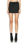 Wardrobe.nyc Utility Mini Skirt In Black