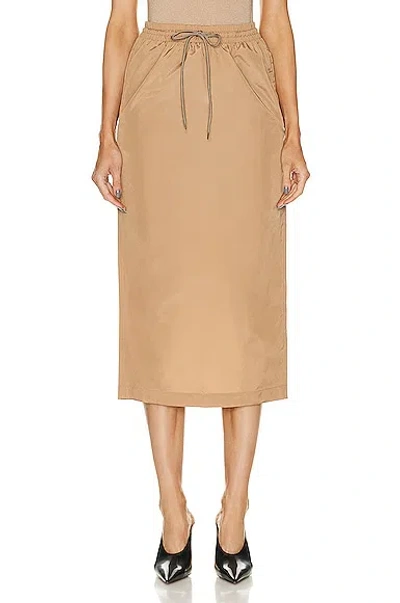 Wardrobe.nyc Utility Skirt In Tan