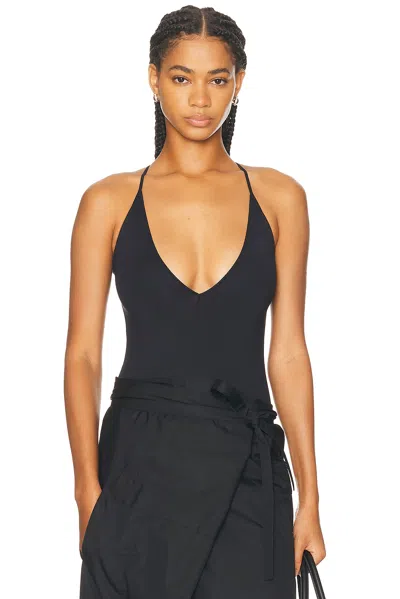 WARDROBE.NYC V-NECK BODYSUIT