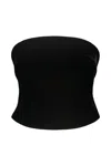 Wardrobe.nyc Velvet Corset In Black