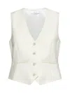 Wardrobe.nyc Cropped Wool Vest In Beige