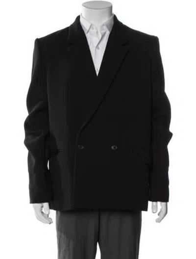 Pre-owned Wardrobe.nyc Virgin Wool Blazer In Black