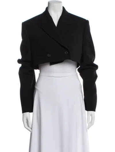 Pre-owned Wardrobe.nyc Virgin Wool Blazer In Black