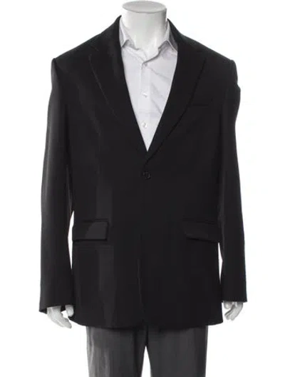 Pre-owned Wardrobe.nyc Virgin Wool Blazer In Black