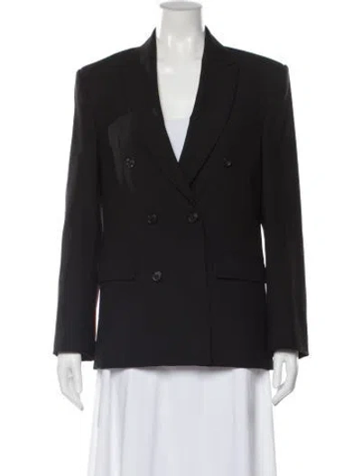 Pre-owned Wardrobe.nyc Virgin Wool Blazer In Black