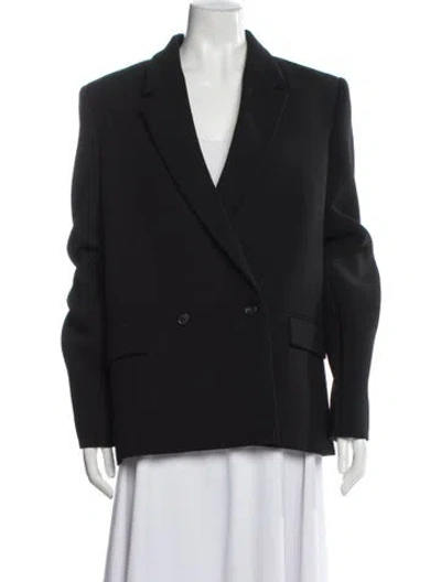 Pre-owned Wardrobe.nyc Virgin Wool Blazer In Black