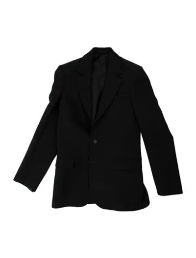 Pre-owned Wardrobe.nyc Virgin Wool Blazer In Black