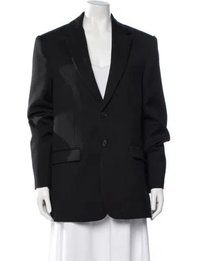 Pre-owned Wardrobe.nyc Virgin Wool Blazer In Black