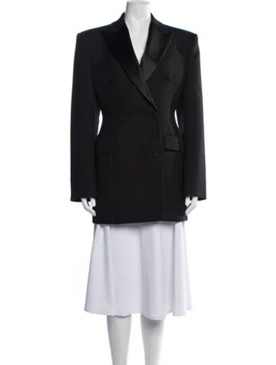 Pre-owned Wardrobe.nyc Virgin Wool Blazer In Black