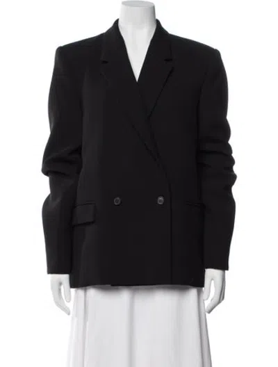 Pre-owned Wardrobe.nyc Virgin Wool Blazer In Black