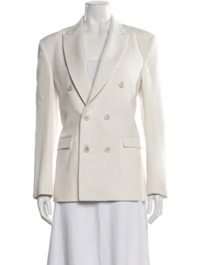 Pre-owned Wardrobe.nyc Virgin Wool Blazer In Neutral