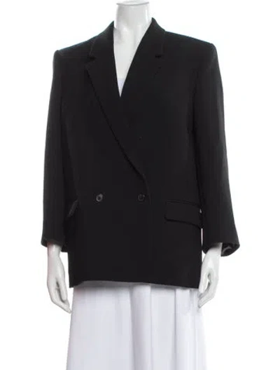 Pre-owned Wardrobe.nyc Virgin Wool Blazer W/ Tags In Black
