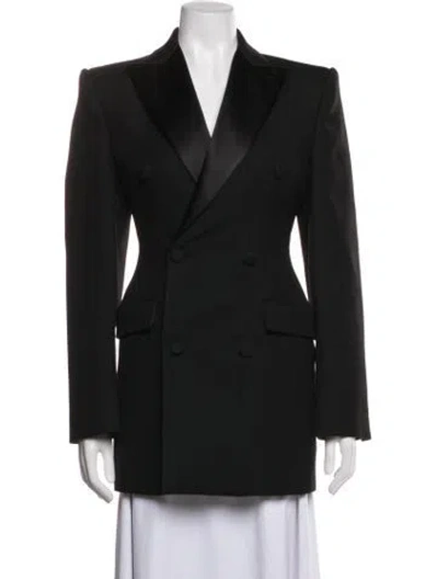 Pre-owned Wardrobe.nyc Virgin Wool Blazer W/ Tags In Black