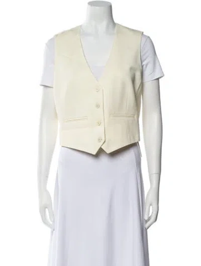 Pre-owned Wardrobe.nyc Virgin Wool Bolero In Neutral
