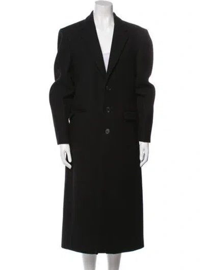 Pre-owned Wardrobe.nyc Virgin Wool Coat In Black