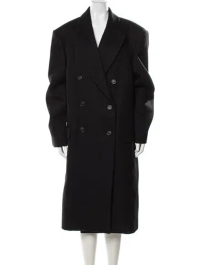 Pre-owned Wardrobe.nyc Virgin Wool Coat In Black