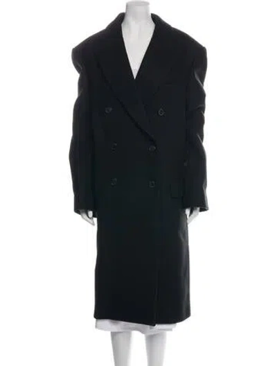 Pre-owned Wardrobe.nyc Virgin Wool Coat In Black