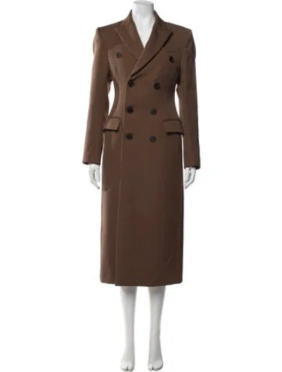 Pre-owned Wardrobe.nyc Virgin Wool Coat In Brown