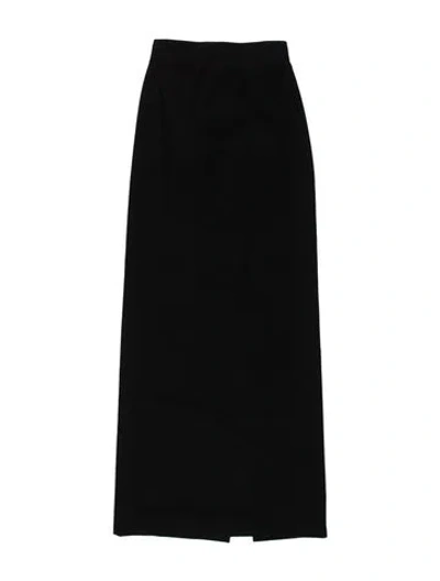 Pre-owned Wardrobe.nyc Virgin Wool Long Skirt W/ Tags In Black