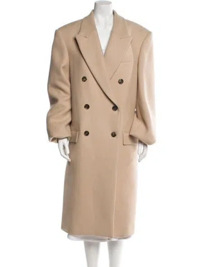 Pre-owned Wardrobe.nyc Virgin Wool Peacoat In Neutral
