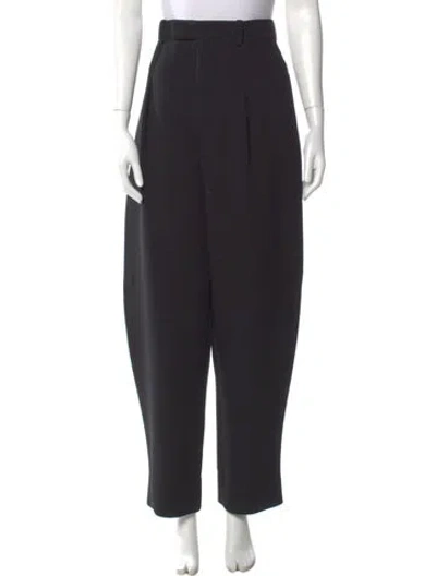 Pre-owned Wardrobe.nyc Virgin Wool Straight Leg Pants In Black