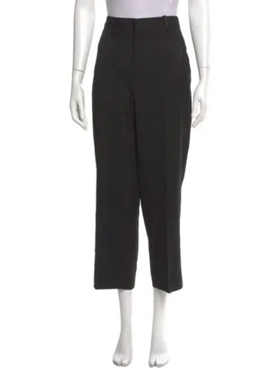 Pre-owned Wardrobe.nyc Virgin Wool Straight Leg Pants In Black