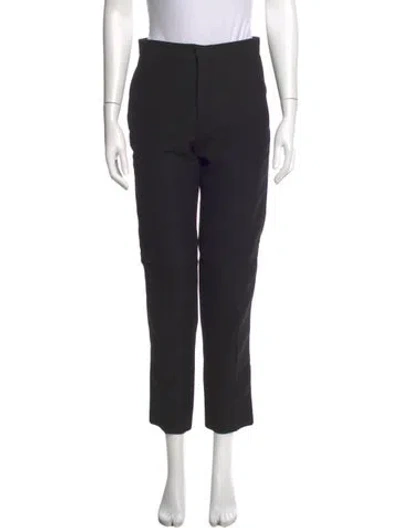 Pre-owned Wardrobe.nyc Virgin Wool Straight Leg Pants In Black