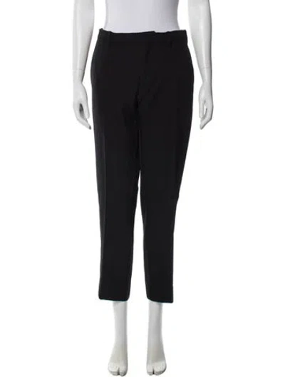 Pre-owned Wardrobe.nyc Virgin Wool Straight Leg Pants In Blue
