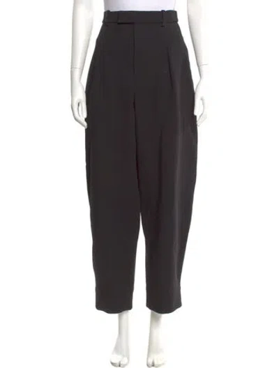 Pre-owned Wardrobe.nyc Virgin Wool Straight Leg Pants In Gray