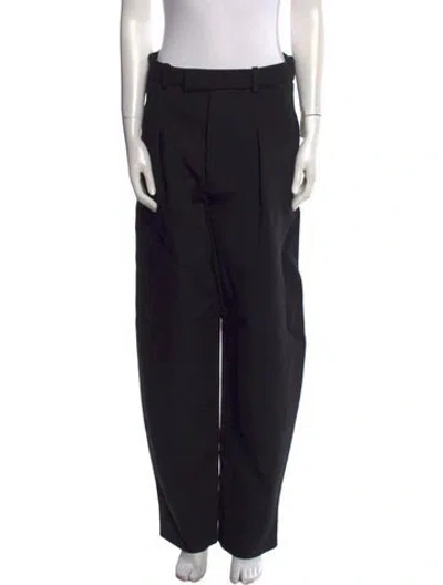 Pre-owned Wardrobe.nyc Virgin Wool Straight Leg Pants W/ Tags In Black