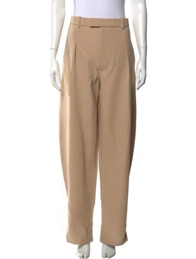 Pre-owned Wardrobe.nyc Virgin Wool Straight Leg Pants W/ Tags In Neutral