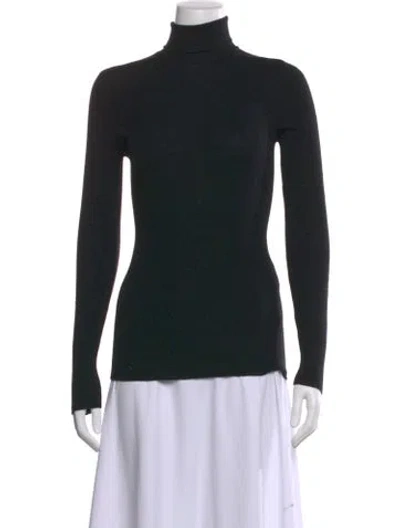 Pre-owned Wardrobe.nyc Virgin Wool Turtleneck Sweater In Black