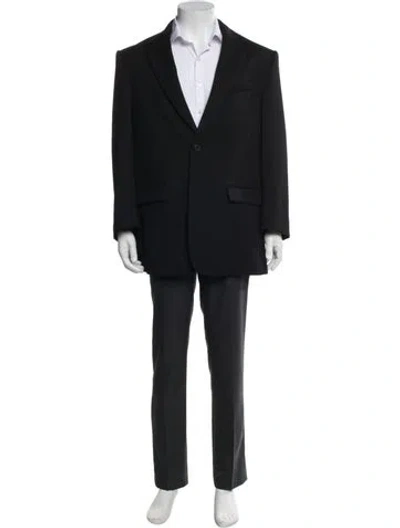 Pre-owned Wardrobe.nyc Virgin Wool Two-piece Blazer In Black