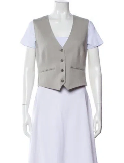 Pre-owned Wardrobe.nyc Virgin Wool Vest In Gray