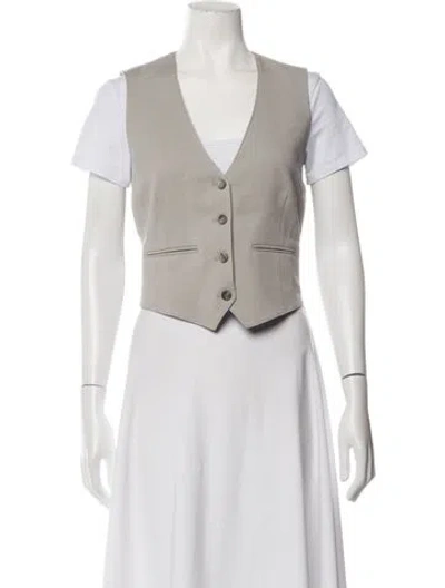 Pre-owned Wardrobe.nyc Virgin Wool Vest In Grey
