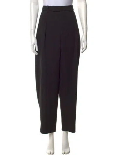 Pre-owned Wardrobe.nyc Virgin Wool Wide Leg Pants In Black