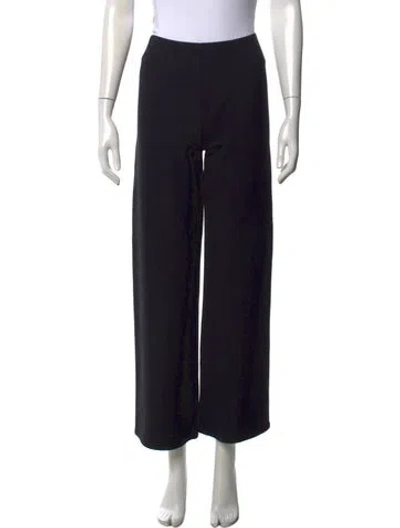 Pre-owned Wardrobe.nyc Virgin Wool Wide Leg Pants In Black